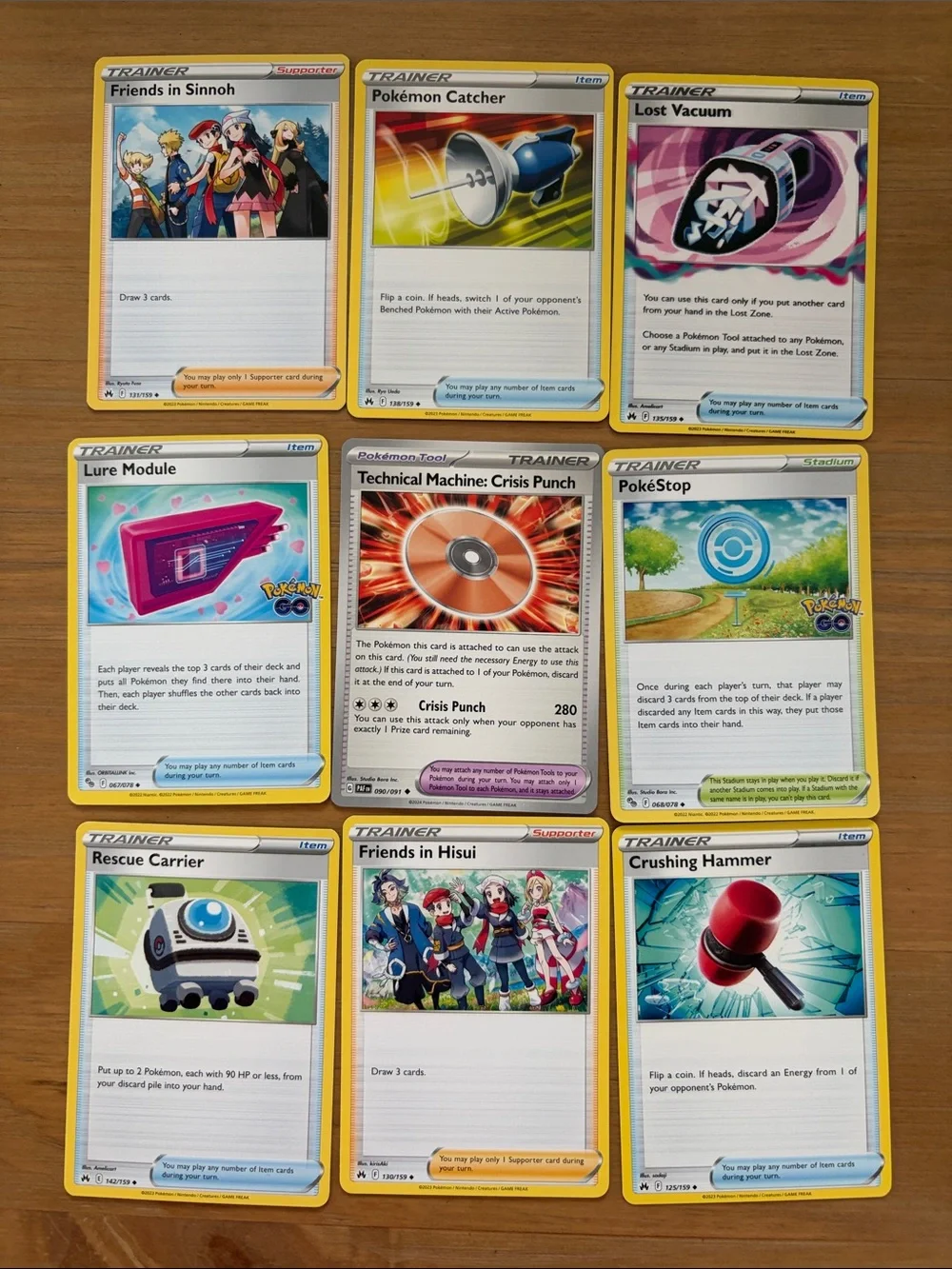 Mixed Pokémon TCG Trainer Lot 25 Unique Cards | ✨5/$25✨